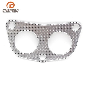 Junta de escape CNSPEED de 40 mm con doble orificio resistente a altas temperaturas para el sistema de motor Honda - Product Image 5