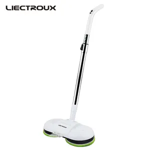 LIECTROUX-fregona eléctrica de tubo telescópico extensible con mango, F528A, para limpieza del hogar