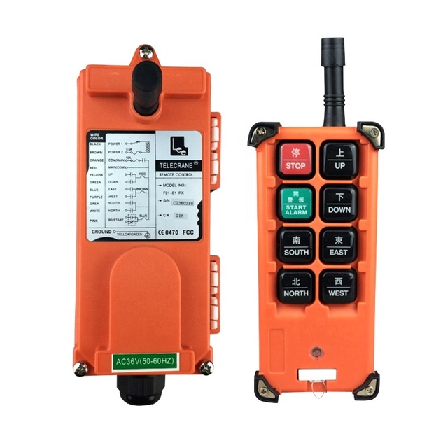 Durable Wireless Industrial Remote Control Transmitter Receiver Crane Radio Remote Control