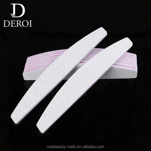 Wholesale Nail Product Stainless Steel Core Laser Removable Gel Polish Nail File Refill Painting Logo