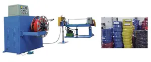 Pinyang Wire Cable Rewinder Semi-automatic Cable Coiling Machine Spool Rewinding Machine Pay Off Bobbin Take Up Machine