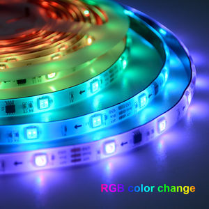Tira de LED RGBIC direccionable SK6812 DMX RGBW RGB con PCB negro/blanco, 30 LED/60 LED, 1 LED/1 IC - Product Image 5