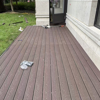 Plancher extérieur en WPC imitation bois 3D 146x23mm