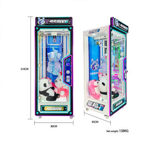 آلة ألعاب أركيد بتصميم مخصص تعمل بالعملات المعدنية لسحب الدمى مصنوعة من المعدن والأكريليك مع ضمان لمدة عام - Product Image 2