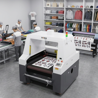 Máquina Automática de Corte Láser de Película DTF para Impresión por Transferencia de Calor en Textiles, Prendas y Ropa Personalizada