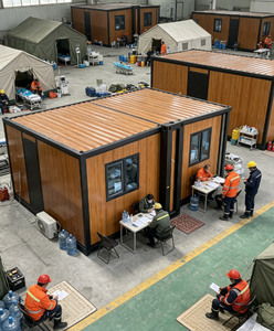 Maison mobile modulaire préfabriquée de luxe entièrement meublée, conteneur extensible de 40 pieds - Product Image 1