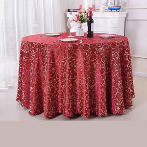 <span class=keywords><strong>Mantel</strong></span> <span class=keywords><strong>Redondo</strong></span> Blanco de Poliéster para Restaurante, Bodas y Fiestas, Venta al Por Mayor de Fábrica - Product Image 2