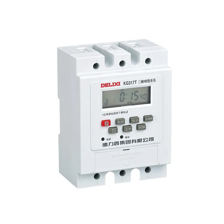 KG317T AC380V 50/60Hz Three-phase Voltage Control Circuit digital timer switch