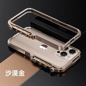 Logotipo personalizado Cool Marco de aleación de metal a prueba de golpes Estuches para teléfonos móviles Accesorios Fundas para <span class=keywords><strong>Apple</strong></span> para <span class=keywords><strong>iPhone</strong></span> 16 Pro Max y 15 - Product Image 5