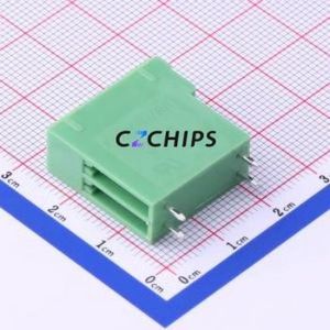 KF2EDGVH-3.81-2*2P Plug-in Terminal Block Through hole,P=3.81mm Connector Board-to-Board / Socket - Closed 2x2P 3.81mm Green - Product Image 1