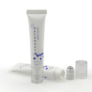 Tube souple vide personnalisé en gros pour emballage de crème de soin 20ml pour essence éclaircissante, avec bouchon à vis en plastique - Product Image 2