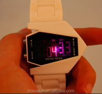 Reloj Deportivo Digital LED de Lujo para Niños, Proveedor HRS, Movimiento Hangzhou, Silicona Resistente al Agua 50 Bar, Edición Limitada, Moda
