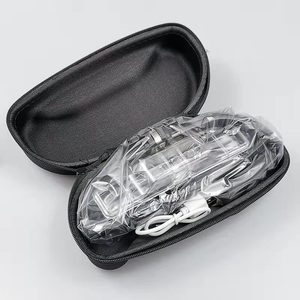 Lupa de cabeza con luz Led para lectura, lente de aumento manos libres para trabajo cerrado, recargable, 1.5x-4.5x - Product Image 4