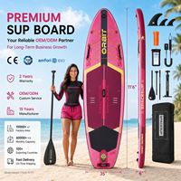 Planche de SUP gonflable 11'6''*35'' pour la location – Idéale pour le surf et les activités aquatiques