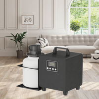 Diffuseur d'arômes intelligent portable à faible bruit avec poignée, pour une couverture optimale et une nébulisation d'huiles essentielles, idéal pour les bureaux et les espaces professionnels.