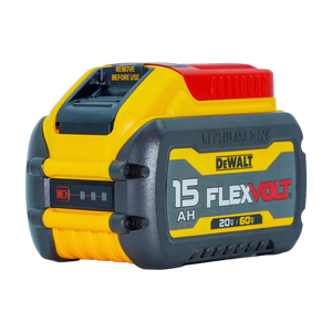 Batería de Iones de Litio DEWALT DCB615 FLEXVOLT 20V/60V MAX 15Ah, Batería de Herramienta Eléctrica de Alta Capacidad y Durabilidad - Product Image 1