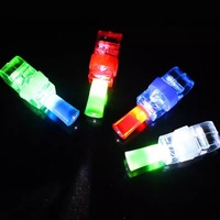 Lampe de doigt projecteur HLC personnalisable DIY, bague de projection phosphorescente, nouveauté pour fêtes, faisceau laser LED pour doigt