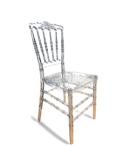 Elegant Clear Acrylic <b>Dining</b> <b>Chair</b> Modern Transparent Plastic <b>Chair</b> for Hotel Restaurant Home Decoration - Product Image 1