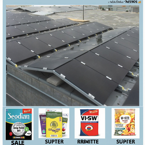 1000kw gói hệ thống đầy đủ 1mw-5wm nhà máy điện năng lượng mặt trời tấm silicon đơn tinh thể cho các dự án phát điện EPC của Chính phủ - Product Image 2