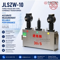 Transformateur combiné 100V 5A 10kV JLSZW-10 100/5A classe 0.2S connexion V/V pour comptage extérieur