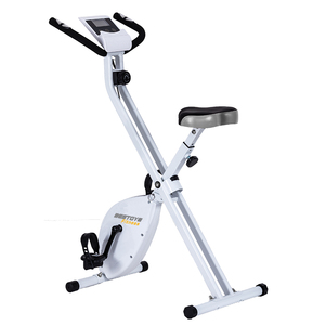 Vélo d'intérieur pliable en acier pour le <span class=keywords><strong>renforcement</strong></span> <span class=keywords><strong>musculaire</strong></span> avec résistance magnétique et transmission par courroie, certifié CE - BESTGYM - Product Image 1