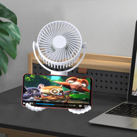 2023 vente chaude Portable poussette ventilateur 12000mAh Rechargeable Camping ventilateur Portable avec batterie externe et support de téléphone ventilateur de bureau