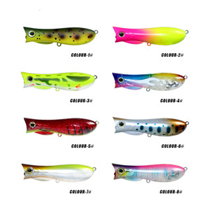 <span class=keywords><strong>Leurre</strong></span> de pêche <span class=keywords><strong>Popper</strong></span> 9.3g 12.5g Topwater appât dur longue coulée flottant modèle de Surface oscillante pour bar et <span class=keywords><strong>brochet</strong></span> - Product Image 4