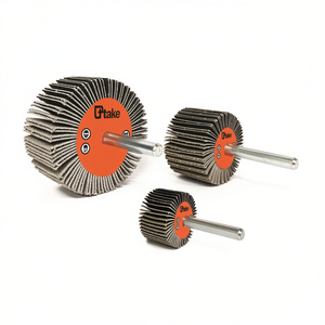 Ttake Flap Wheel 40x30 Mm A80 <b>Abrasive</b> <b>Tool</b> With 6 Mm Shaft - Product Image 2