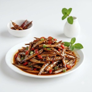Anchois en conserve premium du Vietnam 250g, fruits de mer braisés traditionnels vietnamiens au goût riche et savoureux, idéal pour la cuisine - Product Image 1