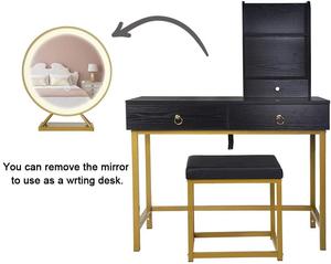 Scorte esistenti Camera Da Letto Angolo Con Golden <span class=keywords><strong>Gambe</strong></span> In Legno bella ha condotto la lampada di Induzione cintura tabella di preparazione per le <span class=keywords><strong>ragazze</strong></span> - Product Image 3