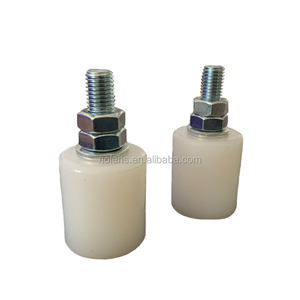 ลูกรอกประตูบานเลื่อนล้อไนลอนนำทางล้อพลาสติก - Product Image 5