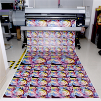 Papel de impresión por transferencia por sublimación de alta adherencia al por mayor para 70gsm para ropa y tazas 100gsm Aplicación de transferencia de calor