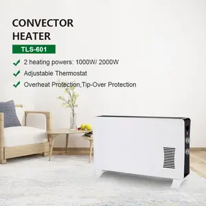 Convecteur électrique pour chambre intérieure domestique Chauffage électronique à convection d'air