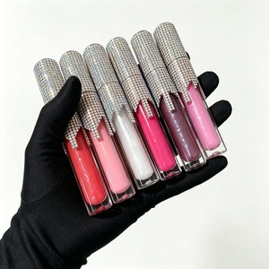 Brillo de Labios de Frutas con Rodajas Marca Propia Aceite de Labios de Piña Transparente Efecto Espejo Jugoso al por Mayor - Product Image 4