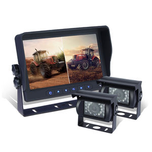 Nouvelle arrivée 7 pouces 2 canaux LCD rétroviseur moniteur de voiture caméra d'aide à l'inversion pour camion RV Bus voiture navire bateau <span class=keywords><strong>Ferry</strong></span> - Product Image 4