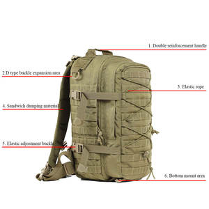 Custom Best Selling 45l Survival <b>Back</b> <b>Pack</b> Large Capacity Hiking Outdoor Sports Tactical <b>Laptop</b> Backpack - Product Image 2