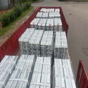 China OEM Brand Metal High Purity 99.9% 99.8% 99.7% <b>Zinc</b> <b>Ingots</b> - Product Image 1