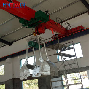 מנוף גשר חד-קורה LZ 5 טון עם כף אחיזה, מנוע, למכירה ישירות מהמפעל, באיכות גבוהה, להובלת פחם, חול ומטענים בתפזורת - Product Image 2