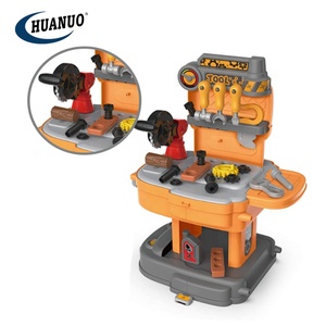 Conjunto de <span class=keywords><strong>herramientas</strong></span> de plástico educativo para niños, <span class=keywords><strong>caja</strong></span> de <span class=keywords><strong>herramientas</strong></span> de plástico con taladro, 22 unidades - Product Image 6