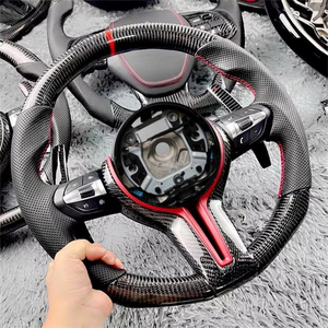 <span class=keywords><strong>Volante</strong></span> Deportivo de Lujo con 3 Radios de 40 mm, de Fibra de Carbono y Cuero, Estilo M Sport, para F10-F36 E70-E90 M3/M5 E/F, Venta al Por Mayor de Fábrica - Product Image 5