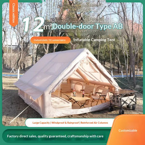 <span class=keywords><strong>Tente</strong></span> de toit gonflable entièrement automatique, double couche, utilisable en toutes saisons, 12 mètres carrés, <span class=keywords><strong>tente</strong></span> de camping imperméable, commande minimum 1 pièce - Product Image 4