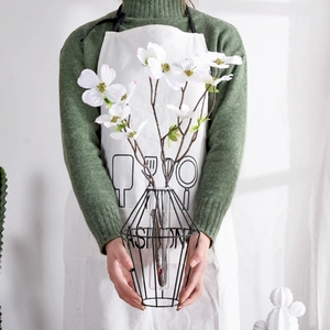 Nordic Metal Alambre de jardinera con tubo de ensayo Bud florero terrario contenedor titular Decoración de casa - Product Image 3