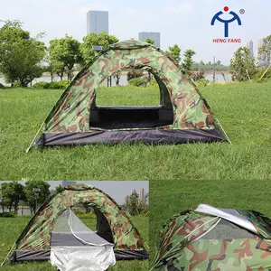 Tente de Camping pour 2 à 4 personnes, professionnelle, personnalisée, anti-vent, à ouverture automatique, pour parc, randonnée, vente en gros,