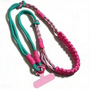 New Arrivals Work Permit Custom <b>Lanyard</b> Key Anti Loss Hanging Neck Piece Creative Umbrella Rope Hand Woven - Product Image 4