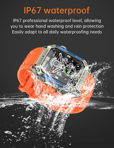 Reloj Inteligente <span class=keywords><strong>A33</strong></span> con Pantalla AMOLED de 1.91 Pulgadas, Llamadas por Bluetooth, Monitor de Frecuencia Cardíaca, Batería de 380 mAh, Resistente al Agua IP68, Android, Multi-puerto para Exteriores - Product Image 5