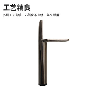 Furniture Legs Metal Iron Table Support Matte Black Titanium Gold Gun Black Heavy Duty Minimalist Home Use - Product Image 3