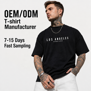 Camiseta <span class=keywords><strong>Benta</strong></span> Shangpin Personalizada 100% Algodón 210GSM Cuello Redondo Manga Corta Corte Holgado para Hombre Cómoda Casual Estampada - Product Image 1