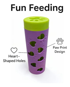 Interaktives Snack-Spielzeug für Hunde und Katzen zum Rollen und Schieben, Trainiert Ihr Haustier, Interaktive Fütterung zur Verlangsamung des Fressens für Mittelgroße Rassen - Product Image 6