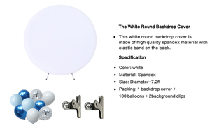 Tùy Chỉnh DIY Vòng Acrylic Xi Lanh Backdrop Đứng Căng Vòm Tán Cho Bữa Tiệc Sinh Nhật Bé Trang Trí Nội Thất Đám Cưới Hiển Thị Giá - Product Image 4