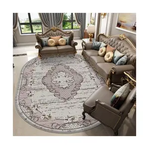 שטיחים רכים יוקרתיים לחקות שטיח קשמיר וינטג' שטיח סלון גדול קטיפה שטיח מטושטש שטיח פנימי שטיח סלון שטיחים